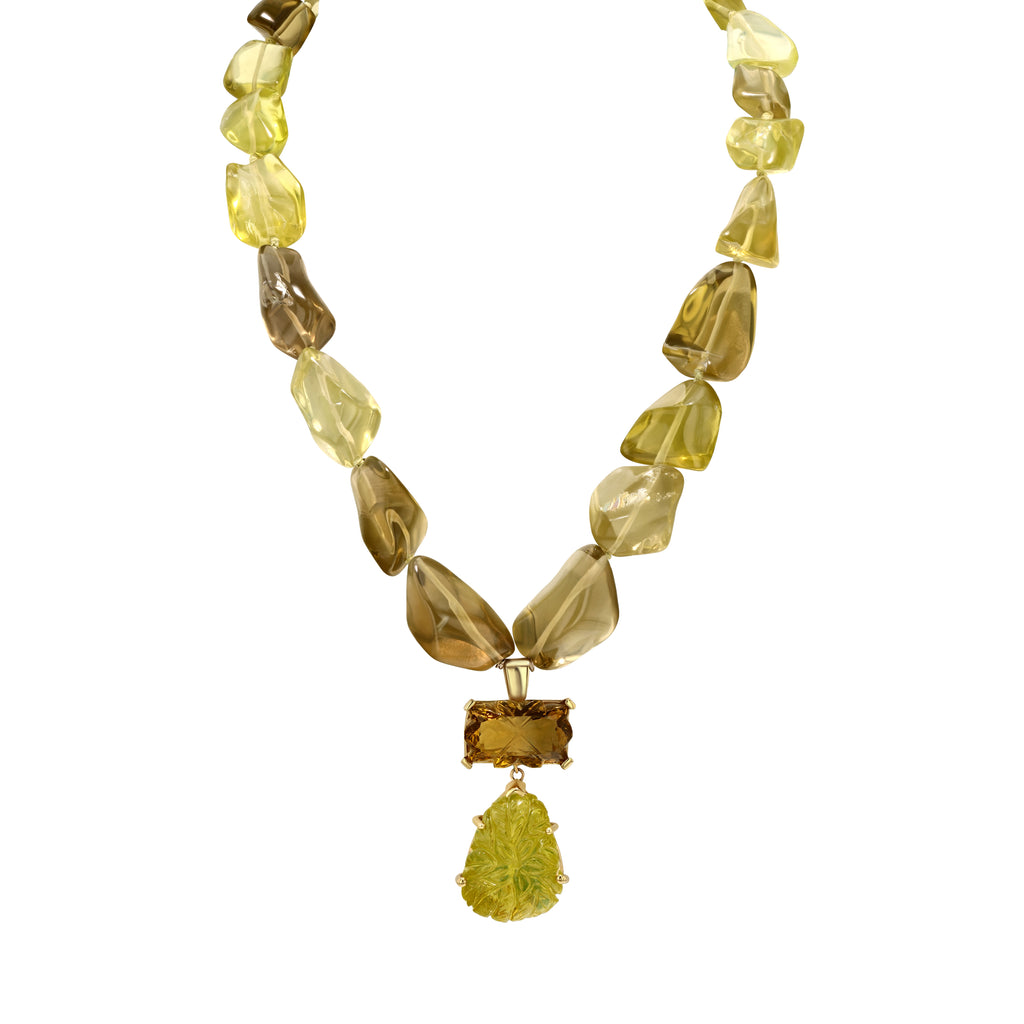 Lila Paper Clip Link 14K Gold Charm Necklace