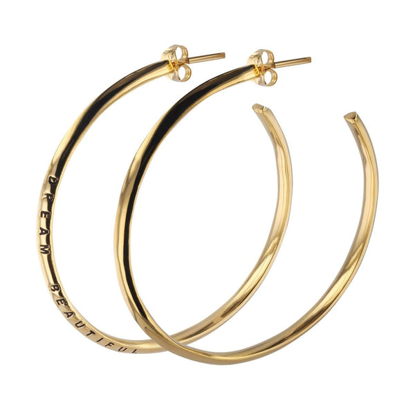 Stainless Steel Gold Evil Eye Ear Ring at Rs 310/pair in Mumbai | ID:  2851568767088