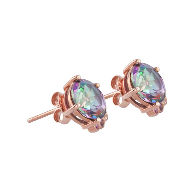 Adore Adorn Earrings Majestic Studded Earrings in Rose Gold