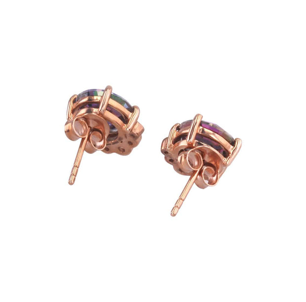 Adore Adorn Earrings Majestic Studded Earrings in Rose Gold